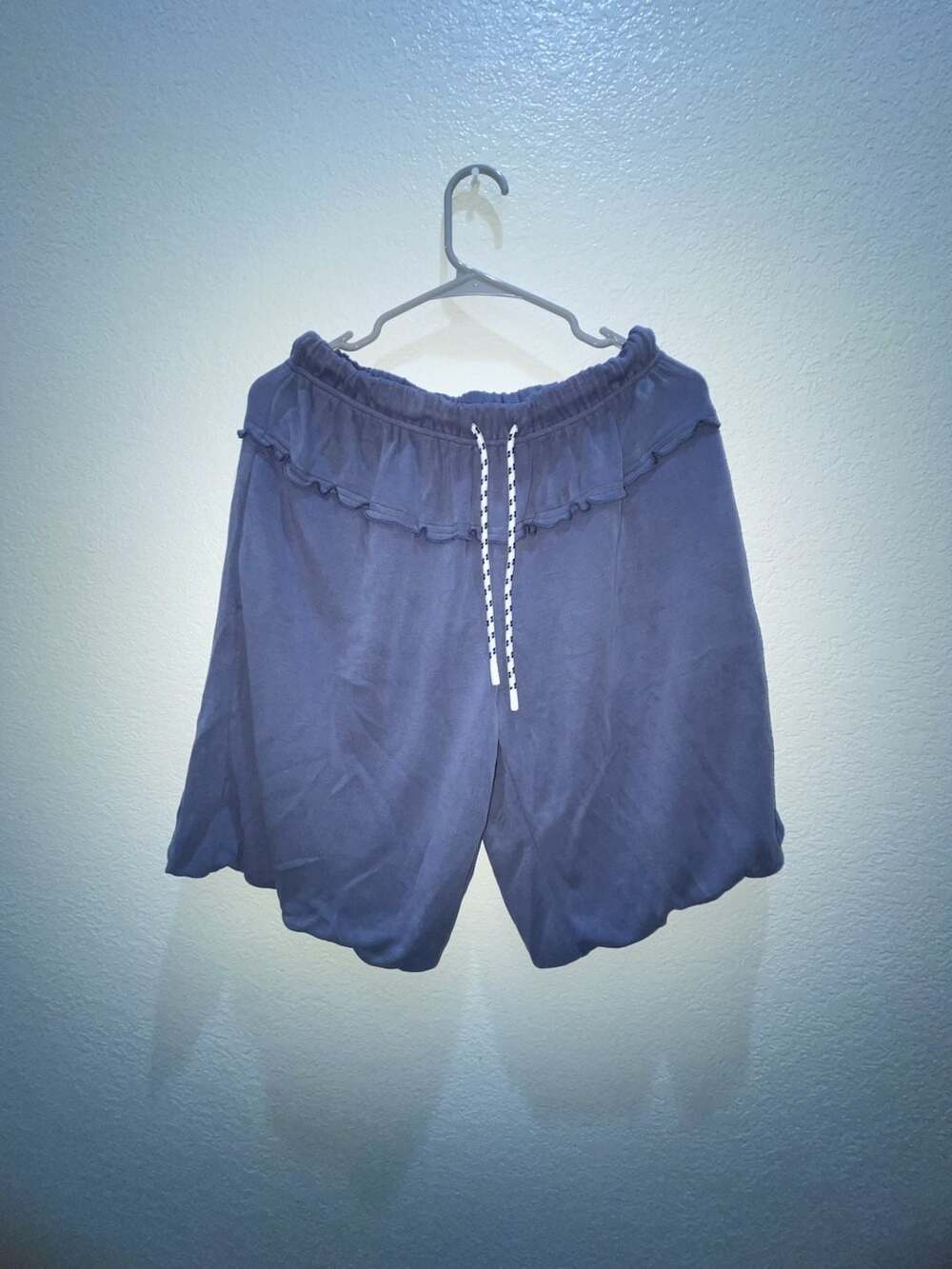 Free People Movement Ruffle Drawstring Shorts NWT